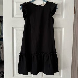 Black shift dress